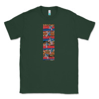 Sports Green usa flag and cross penwraps Classic Tee - Artiststas