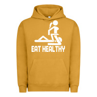 Pigment Peanut Butter eat healthy Urban Hoodie - DesigneFamous