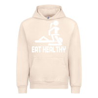Sandshell eat healthy Urban Hoodie - DesigneFamous