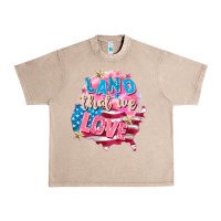 French Oak Merica leopard lightning bolt Urban Heavy Tee - FaDigitalArtStudio