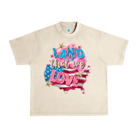 Sandshell Merica leopard lightning bolt Urban Heavy Tee - FaDigitalArtStudio