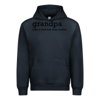 Navy grandpa Urban Hoodie - DesigneFamous
