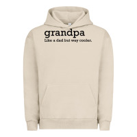 Pigment French Oak grandpa Urban Hoodie - DesigneFamous