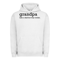 Pigment Lunar Rock grandpa Urban Hoodie - DesigneFamous