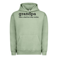 Pigment Oil Green grandpa Urban Hoodie - DesigneFamous