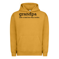 Pigment Peanut Butter grandpa Urban Hoodie - DesigneFamous