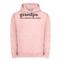 Pigment Salmon grandpa Urban Hoodie - DesigneFamous