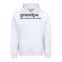 White grandpa Urban Hoodie - DesigneFamous