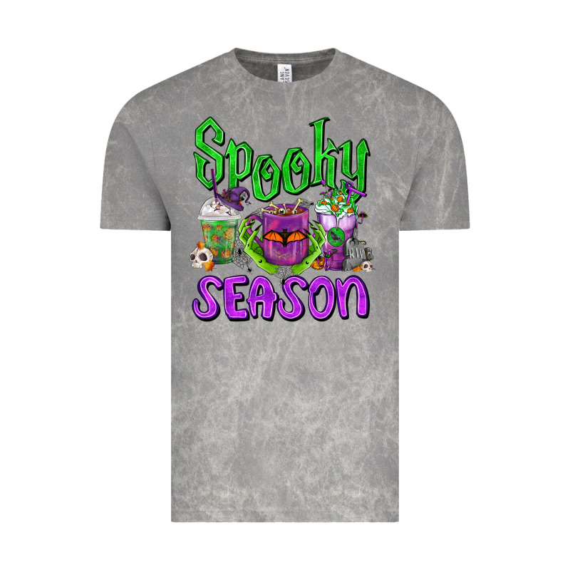 Spooky Season Coffee Cups Vintage Tee by FaDigitalArtStudio | Teevron