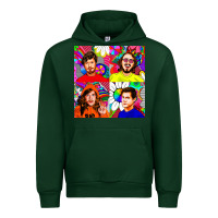 Forest Green workaholics Urban Hoodie - DesigneFamous
