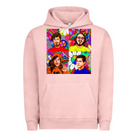 Pigment Salmon workaholics Urban Hoodie - DesigneFamous