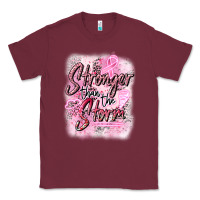 Burgundy stronger than the storm Classic Tee - CowGirlArtShop