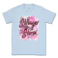 Dusty Blue stronger than the storm Classic Tee - CowGirlArtShop