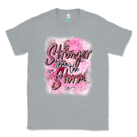 Heather Grey stronger than the storm Classic Tee - CowGirlArtShop