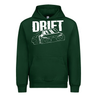 Forest Green Supra Drift Urban Hoodie - DesigneFamous