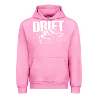 Fuchsia Pink Supra Drift Urban Hoodie - DesigneFamous