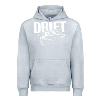 Heather Grey Supra Drift Urban Hoodie - DesigneFamous
