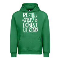 Emerald be silly be honest be kind Urban Hoodie - DesigneFamous