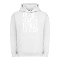 Pigment Lunar Rock be silly be honest be kind Urban Hoodie - DesigneFamous
