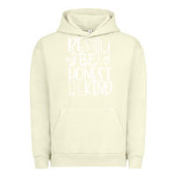Pigment Pistachio be silly be honest be kind Urban Hoodie - DesigneFamous