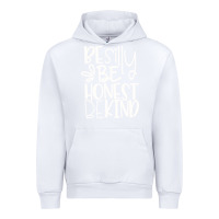 White be silly be honest be kind Urban Hoodie - DesigneFamous