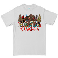 Dove Grey howdy christmas Premium Tee - CowGirlArtShop