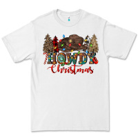 White howdy christmas Premium Tee - CowGirlArtShop