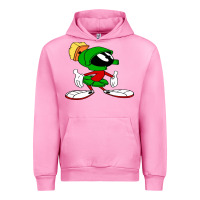 Fuchsia Pink marvin Urban Hoodie - DesigneFamous