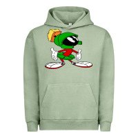 Pigment Oil Green marvin Urban Hoodie - DesigneFamous