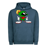 Pigment Midnight Navy marvin Urban Hoodie - DesigneFamous