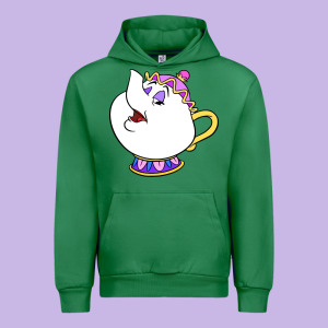 Mrs Potts Urban Hoodie Designed By Designefamous