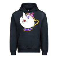 Navy mrs potts Urban Hoodie - DesigneFamous