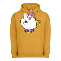 Pigment Peanut Butter mrs potts Urban Hoodie - DesigneFamous