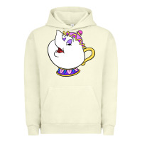 Pigment Pistachio mrs potts Urban Hoodie - DesigneFamous