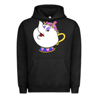Pigment Black mrs potts Urban Hoodie - DesigneFamous