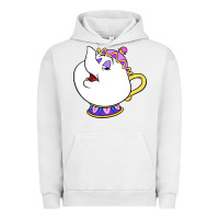 Pigment Lunar Rock mrs potts Urban Hoodie - DesigneFamous