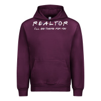 Mauve Wine realtor Urban Hoodie - DesigneFamous