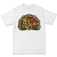 White christmas rainbow with leopard cactus Premium Tee - RanaPortraitStore