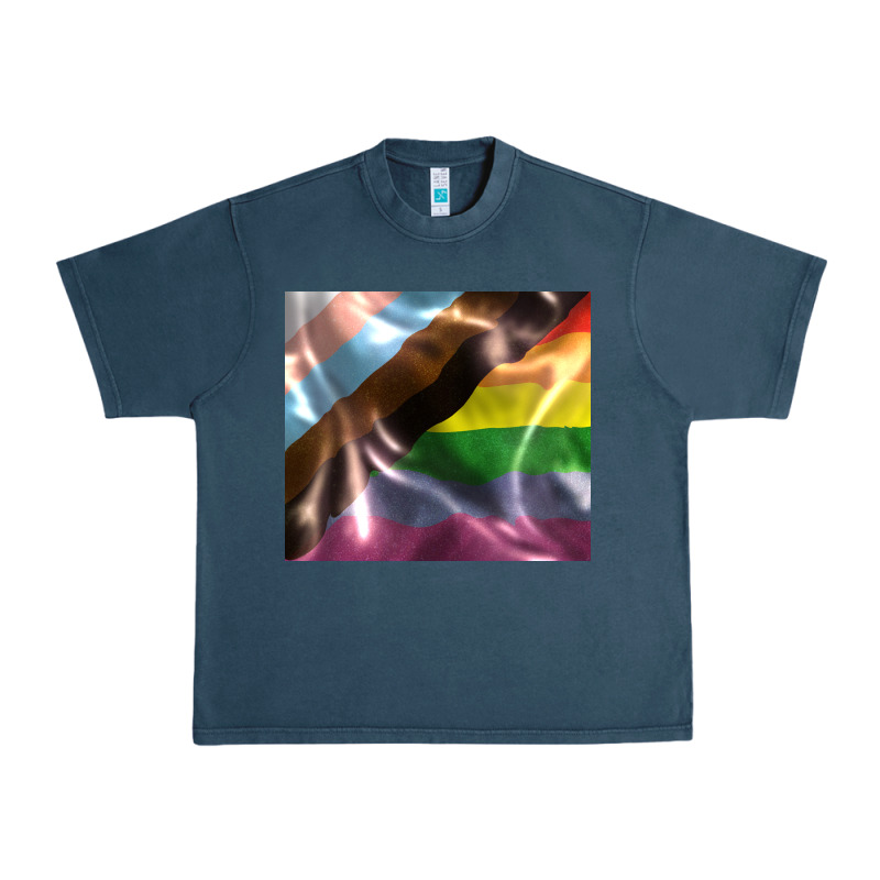 Pride Flag Urban Heavy Tee by FaDigitalArtStudio | Teevron