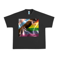 Pigment Black Pride flag Urban Heavy Tee - FaDigitalArtStudio