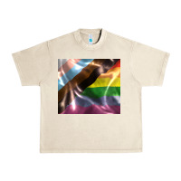 Sandshell Pride flag Urban Heavy Tee - FaDigitalArtStudio