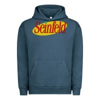 Pigment Midnight Navy seinfeld Urban Hoodie - DesigneFamous