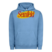 Pigment Pebble Blue seinfeld Urban Hoodie - DesigneFamous