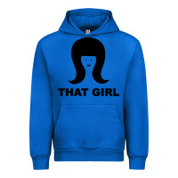 Cobalt that girl Urban Hoodie - DesigneFamous