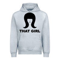 Heather Grey that girl Urban Hoodie - DesigneFamous
