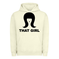 Pigment Pistachio that girl Urban Hoodie - DesigneFamous