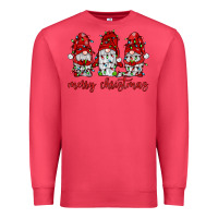 Cardinal merry christmas gnome with christmas lights Premium Sweatshirt - JahusDesignShop