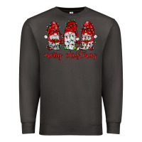 Smoke merry christmas gnome with christmas lights Premium Sweatshirt - JahusDesignShop