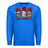 True Royal merry christmas gnome with christmas lights Premium Sweatshirt - JahusDesignShop