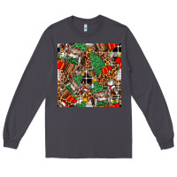 Smoke christmas donkey Long Sleeve Tee - FaDigitalArtStudio